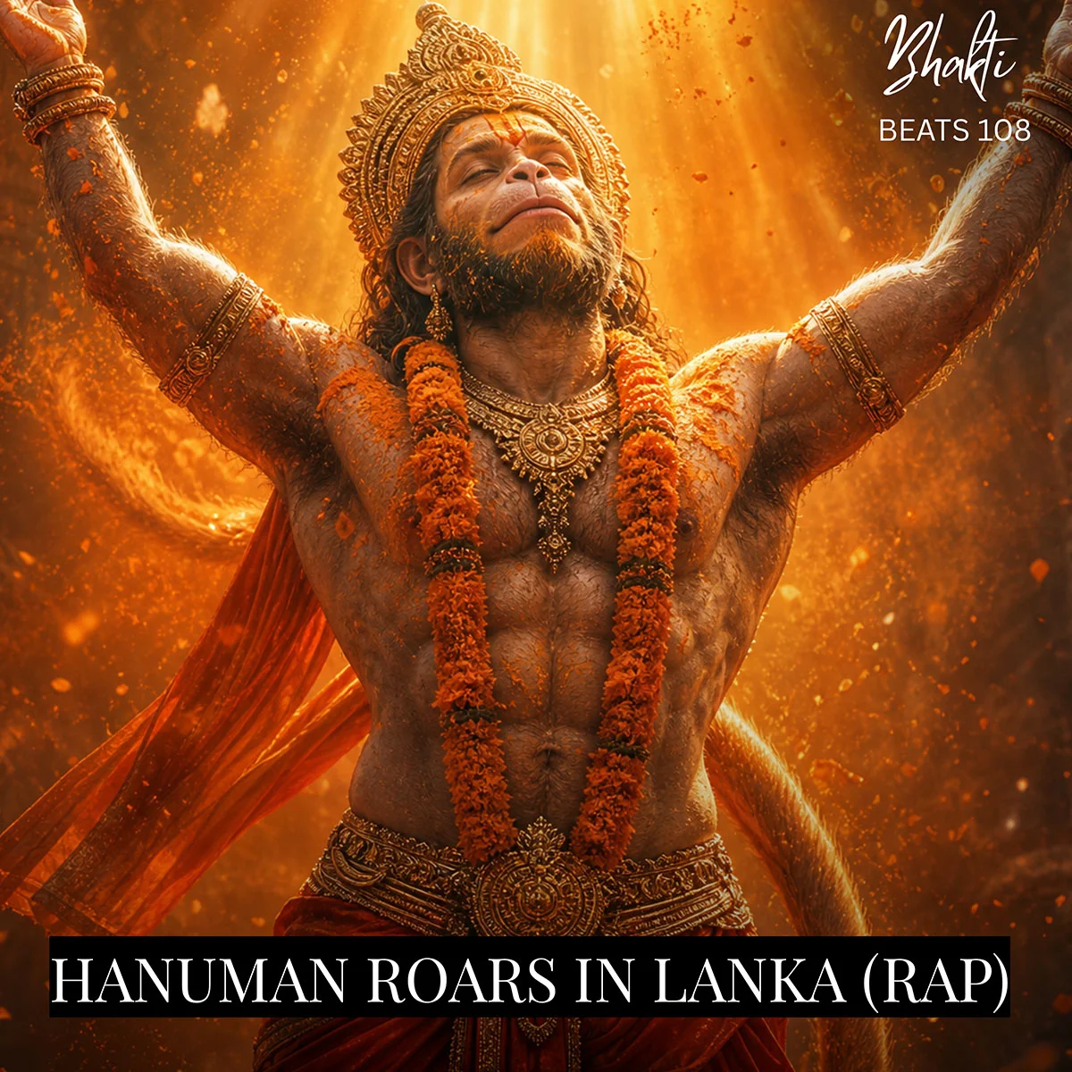 Hanuman Roars in Lanka (Rap) album cover